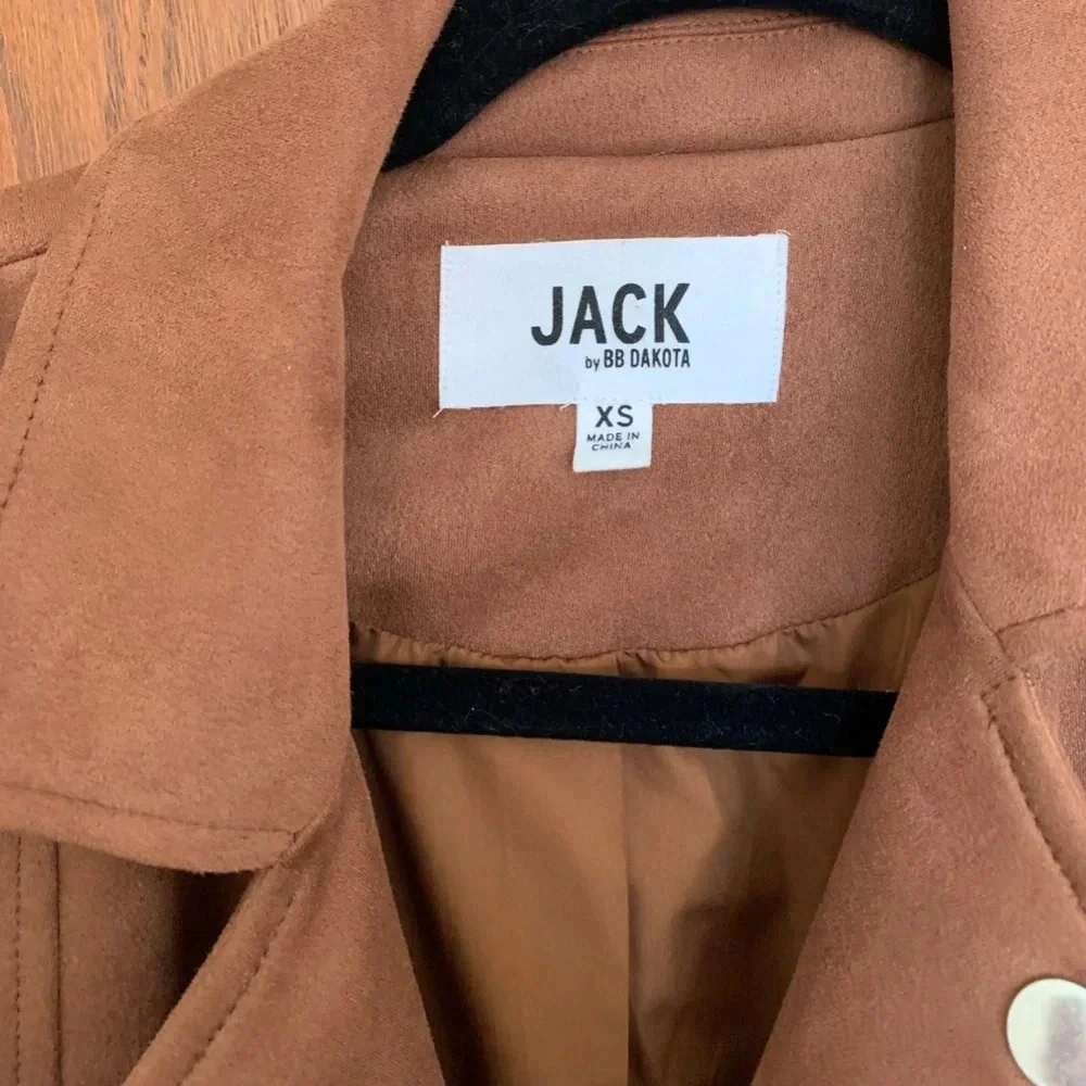 Jack by BB Dakota Suede Moto Jacket - Picture 3 of 5